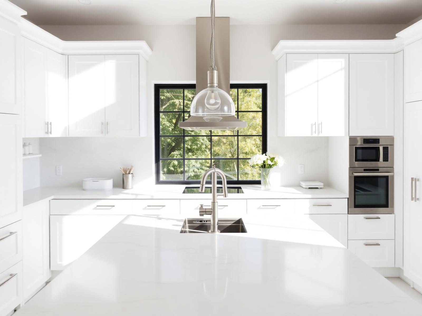 Spotless modern kitchen